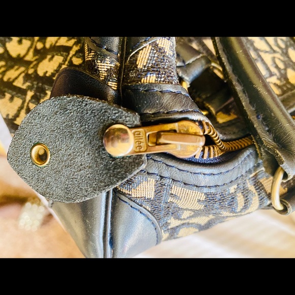 SOLD Authentic Vintage Dior Monogram Boston Bag - Picture 12 of 14